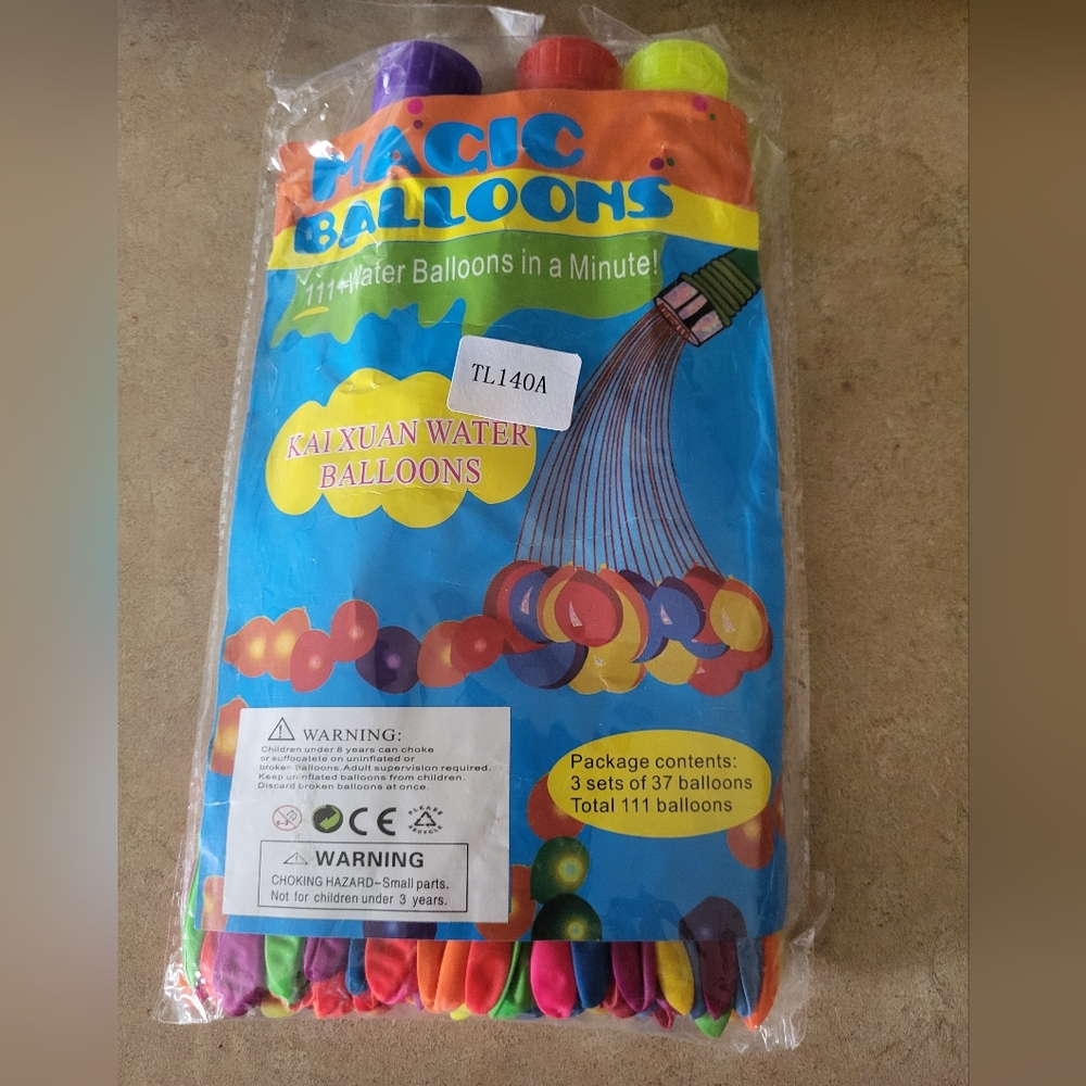Magic Balloons Quick Fill Water Balloons in a Minute 111 Total New